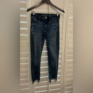 American Eagle Skinny Cut-off Jeans